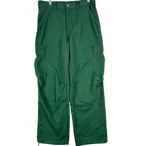 Wildland Firefighting Pants 34x30 Green FSS Cargo FR Flame Resistant Aramid USFS